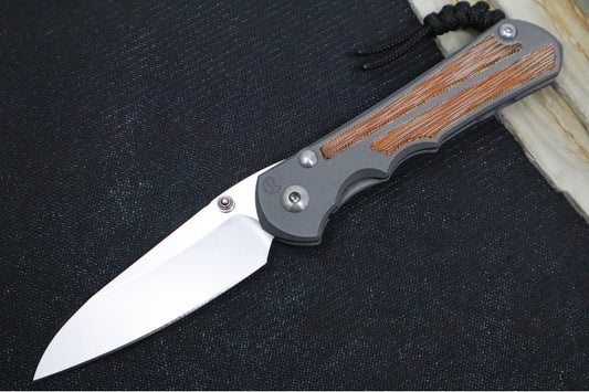Chris Reeve Knives Large Inkosi - Insingo Blade / Natural Micarta Inlay / CPM-Magnacut Steel