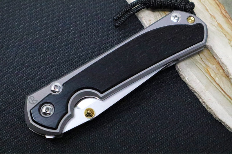 Chris Reeve Large Sebenza 31 - Tanto Blade / Bog Oak Inlay / CPM-Magnacut Steel (A1) L31-1130 - Northwest Knives