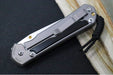 Chris Reeve Large Sebenza 31 - Tanto Blade / Bog Oak Inlay / CPM-Magnacut Steel (A2) L31-1130 - Northwest Knives