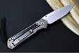 Chris Reeve Knives Small Sebenza 31 - Drop Point Blade in CPM-Magnacut / Bog Oak Inlay (A1) S31-1100 - Northwest Knives