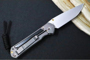 Chris Reeve Knives Small Sebenza 31 - Drop Point Blade in CPM-Magnacut / Bog Oak Inlay (A2) S31-1100 - Northwest Knives