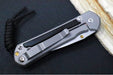 Chris Reeve Knives Small Sebenza 31 - Drop Point Blade in CPM-Magnacut / Bog Oak Inlay (A4) S31-1100 - Northwest Knives