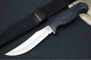 Garage Sale Case Hunter - Black Synthetic Handle Scales / Satin Stainless Blade / Black Sheath 00588 - Northwest Knives