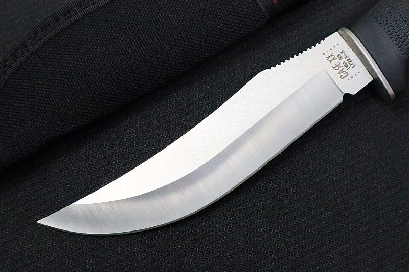 Garage Sale Case Hunter - Black Synthetic Handle Scales / Satin Stainless Blade / Black Sheath 00588 - Northwest Knives