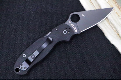 Spyderco Paramilitary 3 - Black G10 / Black CPM-S45VN Blade - C223GPBK