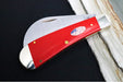 Garage Sale Case American Workman - Red Synthetic Handle / Satin Hawkbill Stainless Blades 13456 - Northwest Knives