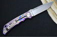 Spartan Blades HARSEY Titanium Folder 2026 Special Edition Templar - Drop Point Blade / Stonewashed Finish / CPM-Magnacut Steel / "Templar" Anodized Handle SF5 TEMP - Northwest Knives