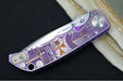 Spartan Blades HARSEY Titanium Folder 2026 Special Edition Templar - Drop Point Blade / Stonewashed Finish / CPM-Magnacut Steel / "Templar" Anodized Handle SF5 TEMP - Northwest Knives