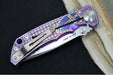 Spartan Blades HARSEY Titanium Folder 2026 Special Edition Templar - Drop Point Blade / Stonewashed Finish / CPM-Magnacut Steel / "Templar" Anodized Handle SF5 TEMP - Northwest Knives