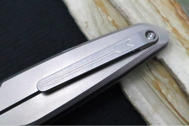 Spartan Blades Pandia Flipper - Spear Point Blade / CPM-Magnacut Steel / Titanium Handle SF16SW - Northwest Knives
