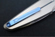 Spartan Blades Pandia Flipper - Spear Point Blade / CPM-Magnacut Steel / Titanium Handle & Blue Anodized Accents SF16SWBL - Northwest Knives