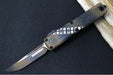 Microtech Ultratech Signature Series Wookie Gen IV OTF - "Wookie" Brown Cerakote Finish / Drop Point Single Edge Blade / "Wookie" Cerakoted Aluminum Handle 11214-1WK - Northwest Knives