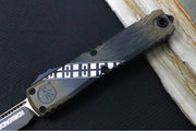 Microtech Ultratech Signature Series Wookie Gen IV OTF - "Wookie" Brown Cerakote Finish / Drop Point Single Edge Blade / "Wookie" Cerakoted Aluminum Handle 11214-1WK - Northwest Knives