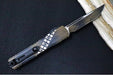 Microtech Ultratech Signature Series Wookie Gen IV OTF - "Wookie" Brown Cerakote Finish / Drop Point Single Edge Blade / "Wookie" Cerakoted Aluminum Handle 11214-1WK - Northwest Knives