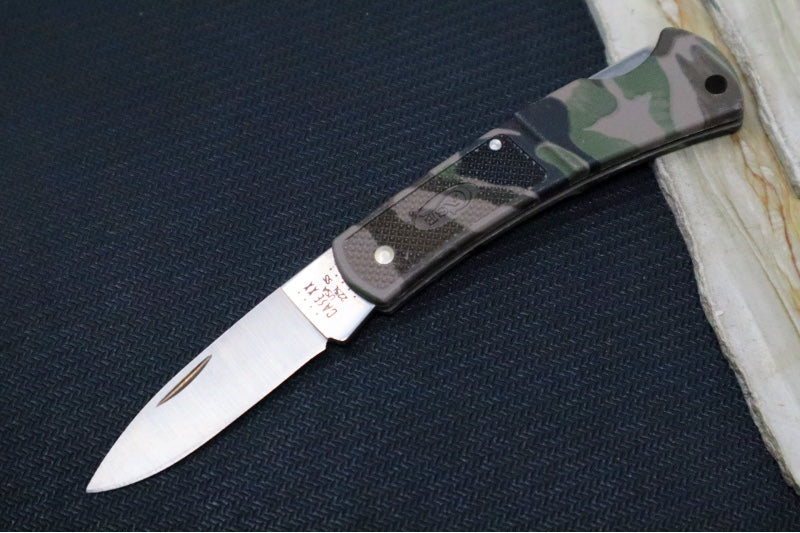 Garage Sale Case Knives Caliber Small Lockback - Tru-Sharp Stainless Steel / Camo Polymer 00662 - Northwest Knives