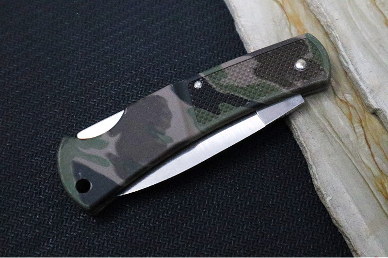 Garage Sale Case Knives Caliber Small Lockback - Tru-Sharp Stainless Steel / Camo Polymer 00662 - Northwest Knives