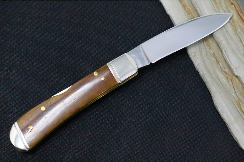 Garage Sale Case Knives Tribal Lock - Tru-Sharp Stainless Steel / Bose Antique Smooth Bone 58190 - Northwest Knives