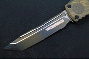 Microtech Ultratech Signature Series Wookie Gen IV OTF - "Wookie" Brown Cerakote Finish / Tanto Blade / "Wookie" Cerakoted Aluminum Handle 11234-1WK - Northwest Knives