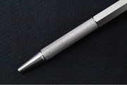 Tactile Turn Anso Standard Pen - Titanium Handle / Milled Titanium Clip - Northwest Knives