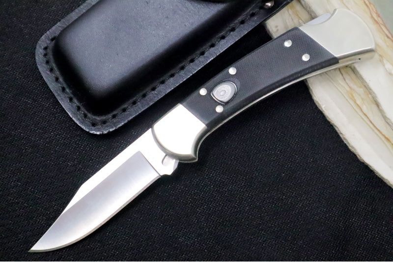 Buck 112 Elite Auto - Plain Blade / G-10 Handle