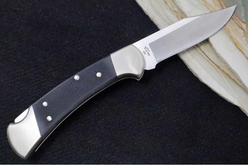 Buck 112 Elite Auto - Plain Blade / G-10 Handle