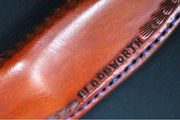 Bloodworth Custom Knives Fixed Blade - Loveless Hunter - Drop Point Blade - ABEL Carbon Steel - Ironwood Handle - Northwest Knives