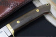Bloodworth Custom Knives Fixed Blade - Loveless Hunter - Carbon Steel Blade - Micarta Handle - Northwest Knives