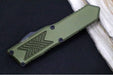 Guardian Tactical GTX-025 OTF - Tactical Black Finish / Elmax Steel / Dagger Blade / OD Green Anodized Aluminum Handle 12-8131 - Northwest Knives