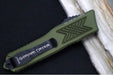 Guardian Tactical GTX-025 OTF - Tactical Black Finish / Elmax Steel / Dagger Blade / OD Green Anodized Aluminum Handle 12-8131 - Northwest Knives