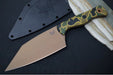 Benchmade 4010FE-2601 Station Kitchen Knife Limited Edition - FDE Finish / CPM-154 Steel / Camo Anodized Aluminum Handle - Made in Portland, Oregon USA - Northwest Knives