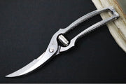 Wusthof Knives - 10" Poultry Kitchen Shears - Stainless Steel Shears - Stainless Handle - Northwest Knives