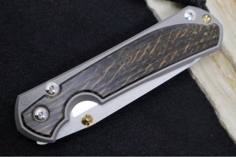 Chris Reeve Large Sebenza 31 - Insingo Blade / Bog Oak Inlay / CPM-Magnacut Steel (A5) L31-1124 - Northwest Knives