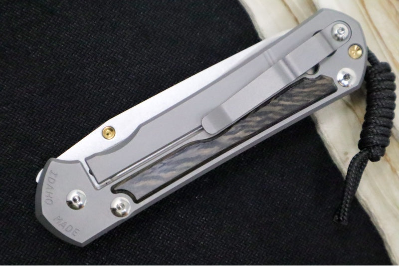 Chris Reeve Large Sebenza 31 - Insingo Blade / Bog Oak Inlay / CPM-Magnacut Steel (A5) L31-1124 - Northwest Knives