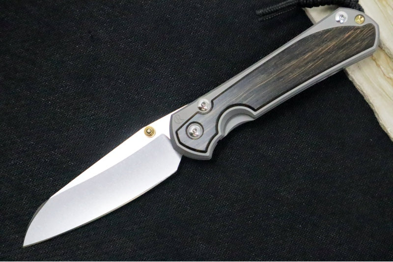 Chris Reeve Large Sebenza 31 - Insingo Blade / Bog Oak Inlay / CPM-Magnacut Steel (A7) L31-1124