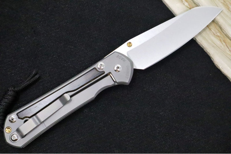 Chris Reeve Large Sebenza 31 - Insingo Blade / Bog Oak Inlay / CPM-Magnacut Steel (A6) L31-1124