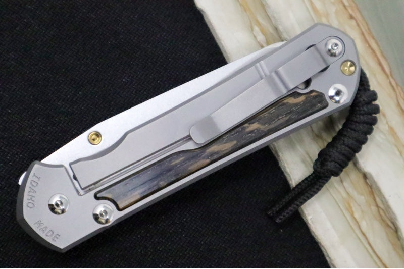 Chris Reeve Large Sebenza 31 - Insingo Blade / Bog Oak Inlay / CPM-Magnacut Steel (A8) L31-1124 - Northwest Knives