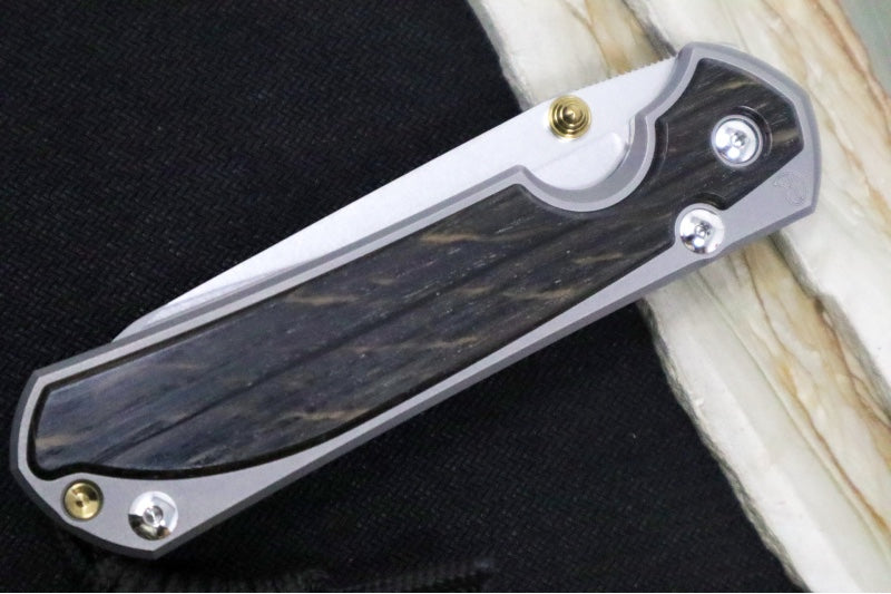 Chris Reeve Large Sebenza 31 - Insingo Blade / Bog Oak Inlay / CPM-Magnacut Steel (A8) L31-1124 - Northwest Knives