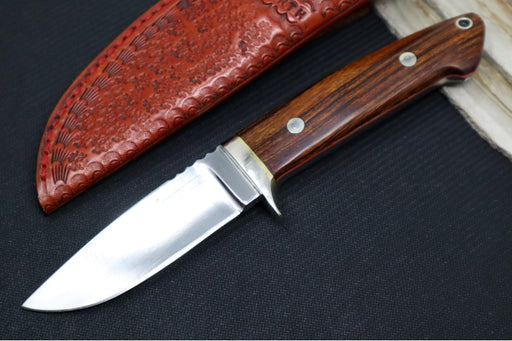 Bloodworth Custom Knives Fixed Blade - Loveless Hunter - Ironwood Handle - Northwest Knives