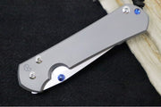 Chris Reeve Knives Large Sebenza 31 Glass Blasted - Tanto Blade / CPM-Magnacut Steel L31-1687 - Northwest Knives