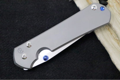 Chris Reeve Knives Large Sebenza 31 Glass Blasted - Tanto Blade / CPM-Magnacut Steel L31-1687