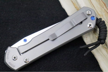 Chris Reeve Knives Large Sebenza 31 Glass Blasted - Tanto Blade / CPM-Magnacut Steel L31-1687