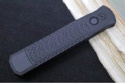 Pro Tech Godfather SWAT Auto - Jigged Black Anodized Aluminum Handle / Black Blade / Black Hardware 926-SWAT - Northwest Knives