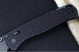 Benchmade 534BK Bugout Vapor - M390 Steel / Drop Point Blade / Black Cerakote Finish / Black Machined Patterned Anodized Aluminum Handle - Northwest Knives