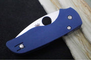 Spyderco Lil Native Compression Lock - Cobalt Blue G-10 / Satin CPM-SPY27 Blade C230GPCBL - Northwest Knives