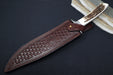 Boker Argentina Toro HX - Genuine Stag Handle / ACX 390 Steel / Clip Point Blade / Brown Leather Sheath 02BA595HX - Northwest Knives