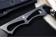 Spartan Blades Willow Fixed Blade - Black PVD Blade / Elmax Stainless Steel / Black Kydex Sheath SBEU1BKKYBK - Northwest Knives