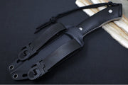 Spartan Blades Linden Fixed Blade - Stonewashed PVD Blade / Elmax Stainless Steel / Black Kydex Sheath SBEU2SWKYBK - Northwest Knives