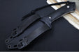 Spartan Blades Linden Fixed Blade - Stonewashed PVD Blade / Elmax Stainless Steel / Black Kydex Sheath SBEU2SWKYBK - Northwest Knives