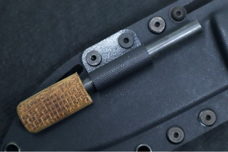 White River Ursus 45 Bushcrafter - Natural Burlap Micarta Handle / CPM-Magnacut Blade WRUR45-BNA-MAG - Northwest Knives