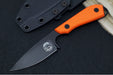White River Knives Backpacker Pro - Orange G10 Handle / CPM-Magnacut Steel / Black IonBond Coating WRM1-TOR-CBI-MAG - Northwest Knives